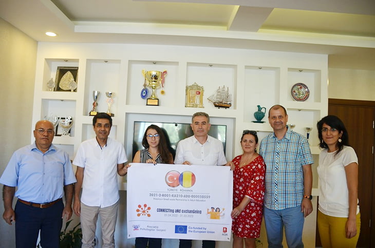 ERASMUS+ CONNECTING AND EXCHANGEING PROJESİ KAPSAMINDA ROMANYA&rsquo;DAN MİSAFİRLER T&Uuml;RKİYEYE GELDİ