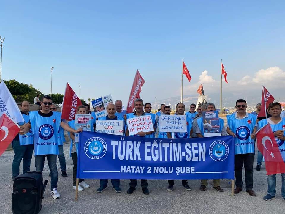 T&uuml;rk Eğitim Sen Hatay 2 Nolu Şube’den Basın A&ccedil;ıklaması