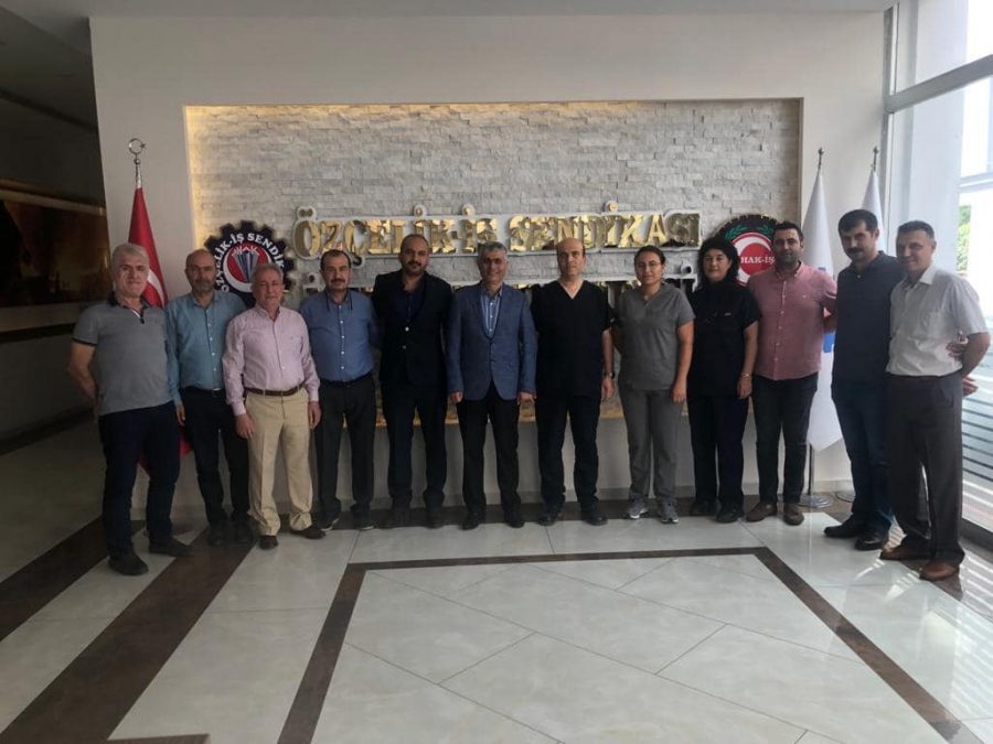 Sağlık-Sen İlçe Yönetimi Göreve Hızlı Başladı