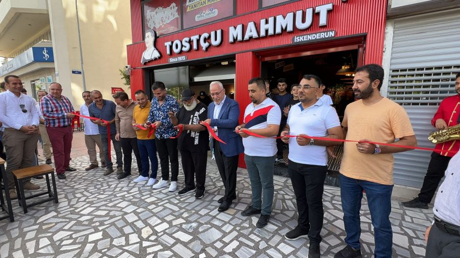 TOST&Ccedil;U MAHMUT İSKENDERUN ŞUBESİ HİZMETE GİRDİ