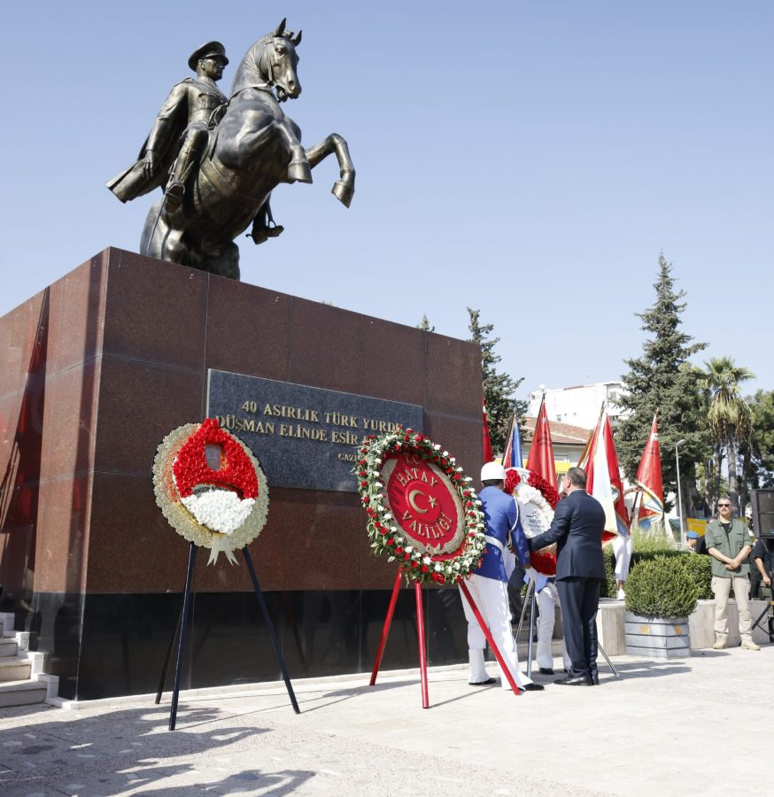 29 EKİM CUMHURİYET BAYRAMI HATAY’DA TÖRENLE KUTLANDI