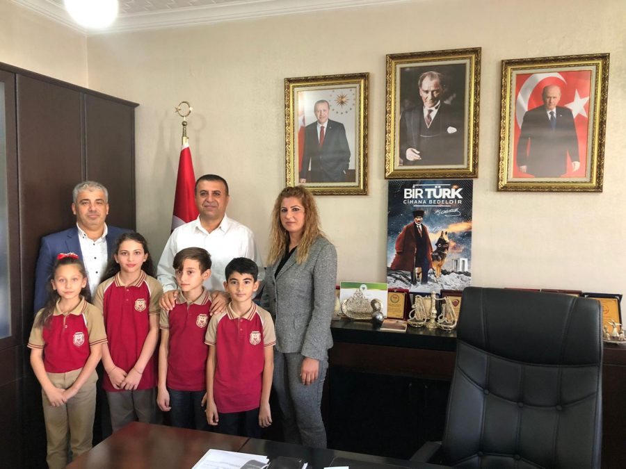 Başkan Tosyalı, çevre dostu İskenderun Deniz Nakliyecileri Derneği İlkokulu öğrencilerini ödüllendirdi
