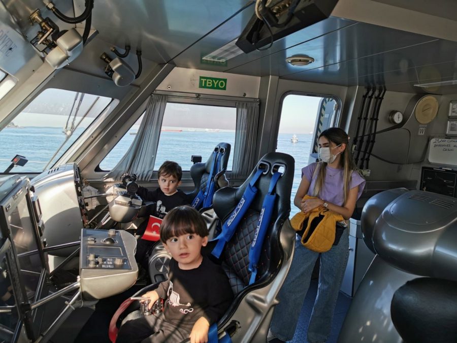 Sahil güvenlik botunu 2 bin 909 kişi gezdi