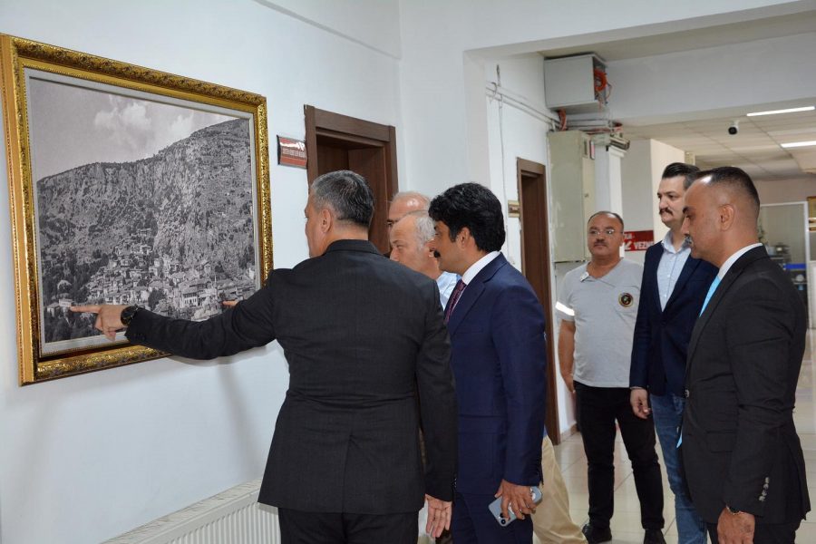 İskenderun Kaymakamı Murat Sefa Demiry&uuml;rek&rsquo;den; Başkan İbrahim G&uuml;l&rsquo;e İade-i Ziyaret