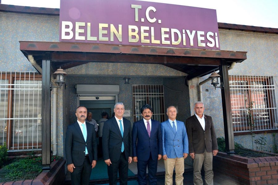 İskenderun Kaymakamı Murat Sefa Demiry&uuml;rek&rsquo;den; Başkan İbrahim G&uuml;l&rsquo;e İade-i Ziyaret
