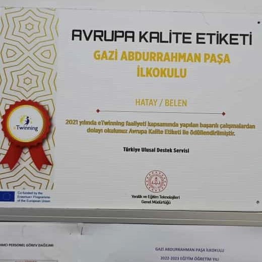 BELEN GAZİ ABDURRAHMAN PAŞA İLKOKULU (GAPİ) BAŞARIDAN BAŞARIYA KOŞUYOR