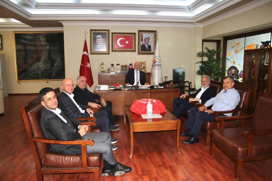 İTSO Başkanı Yılmaz, Belediye Başkanı Fatih Tosyalı’yı Ziyaret Etti