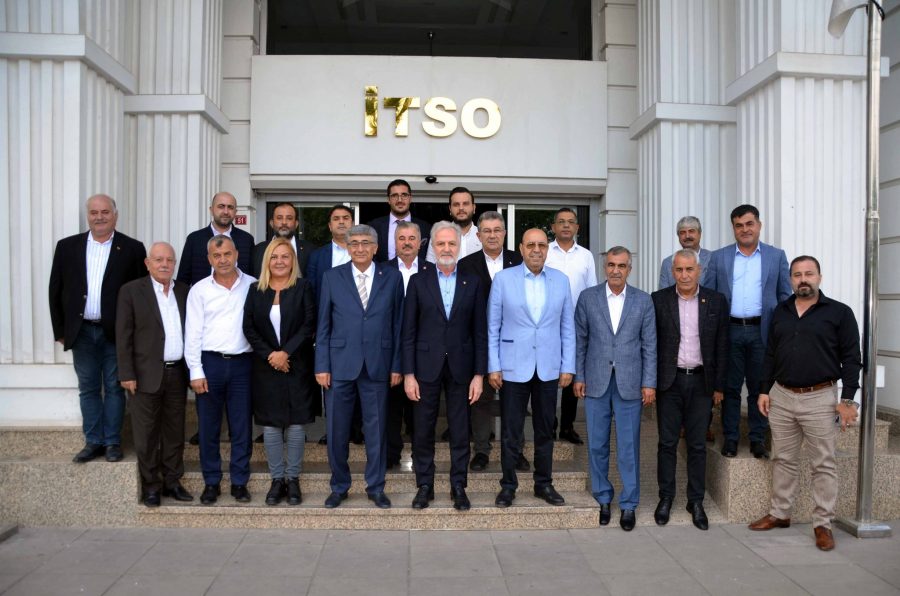 CHP Hatay İl Başkanı Parlar ve Yönetiminden İTSO’ya Ziyaret