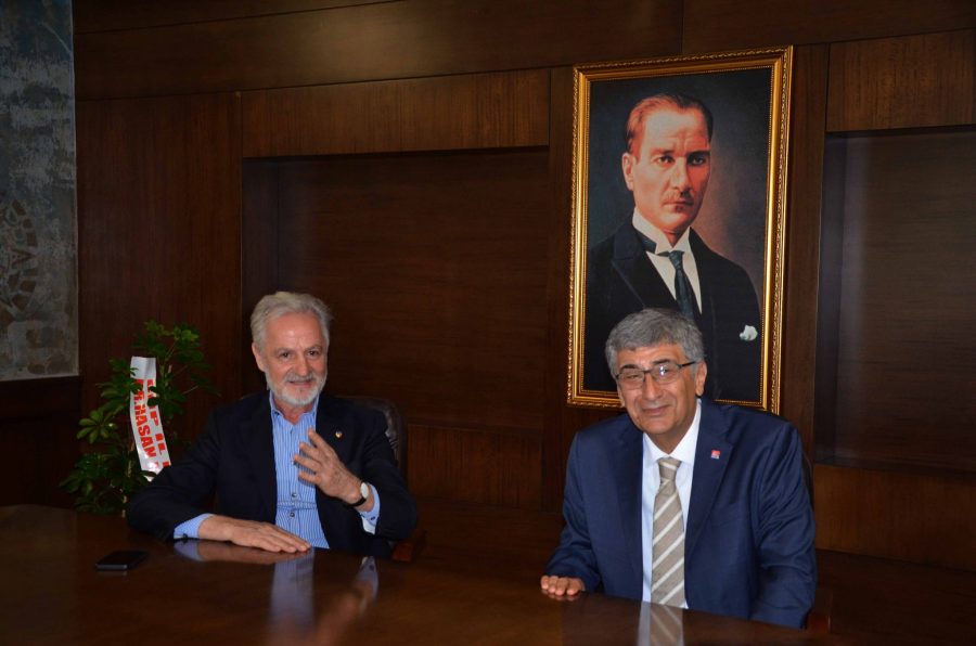 CHP Hatay İl Başkanı Parlar ve Yönetiminden İTSO’ya Ziyaret
