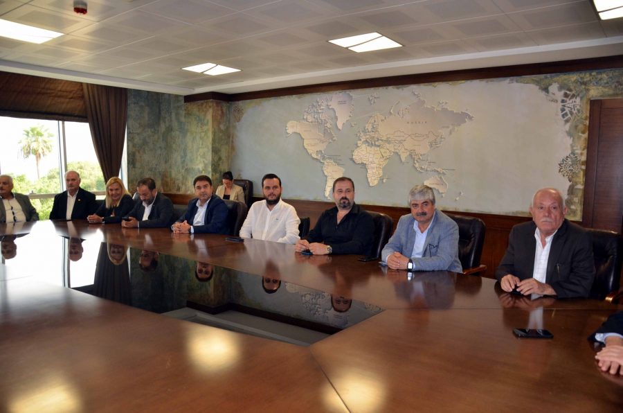 CHP Hatay İl Başkanı Parlar ve Yönetiminden İTSO’ya Ziyaret