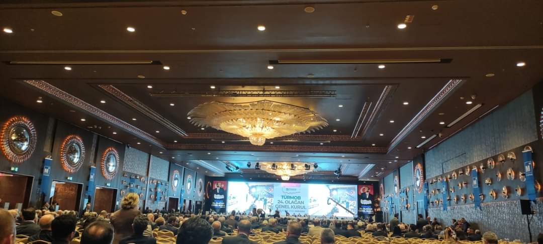 İSMO Y&Ouml;NETİMİ VE DELEGELERİ T&Uuml;RMOB&rsquo;UN 24. OLAGAN GENEL KURULUNA KATILDI