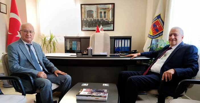 HESOB Başkanı Teks&ouml;z, Erol Akın&rsquo;ı Ziyaret Etti