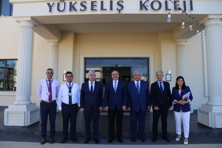 HATAY İL MİLLİ EĞİTİM MÜDÜRÜ YÜKSELİŞ KOLEJİNİ ZİYARET ETTİ