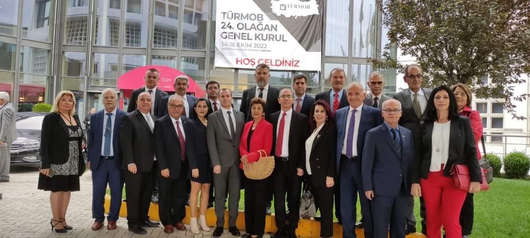 İSMO Y&Ouml;NETİMİ VE DELEGELERİ T&Uuml;RMOB&rsquo;UN 24. OLAGAN GENEL KURULUNA KATILDI