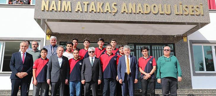 Naim Atakaş Anadolu Lisesi&rsquo;ne Vali Doğan Ziyareti