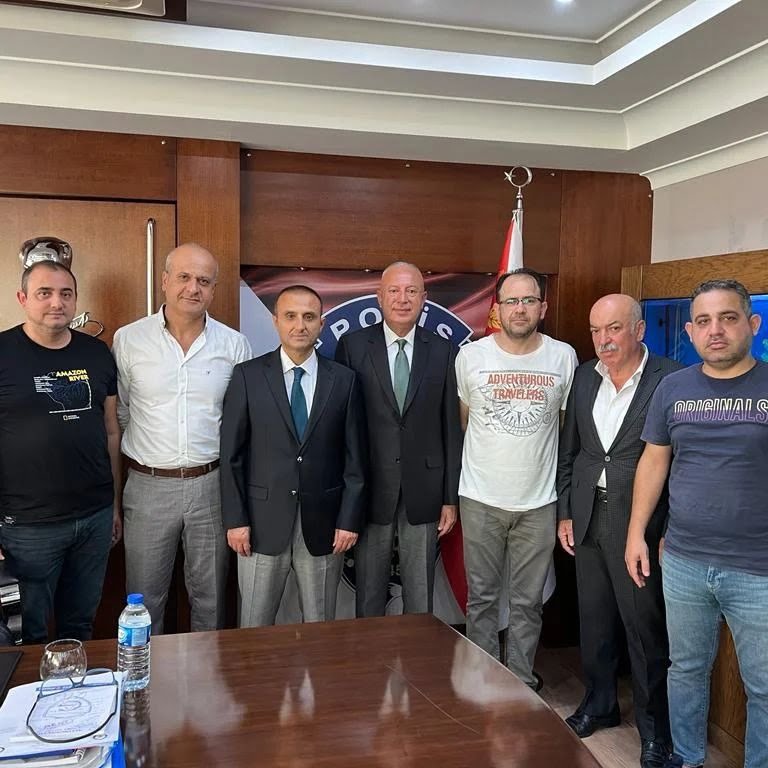 Çelik ve Yönetiminden Emniyet Müdürü Güneş’e Ziyaret