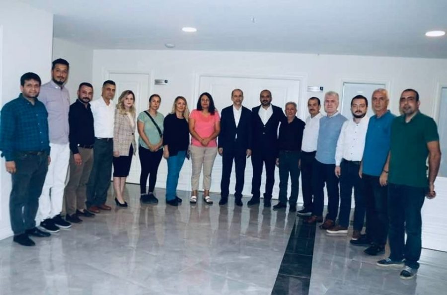 Sağlık-Sen İl&ccedil;e Y&ouml;netiminden Milletvekili &Ouml;zel&rsquo;e Ziyaret