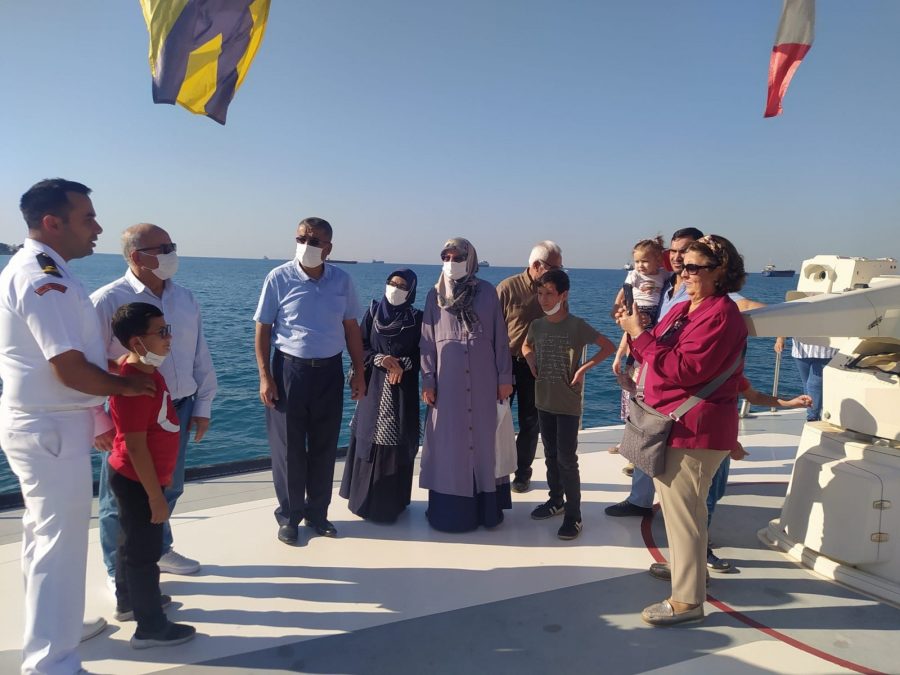 Sahil güvenlik botunu 2 bin 909 kişi gezdi