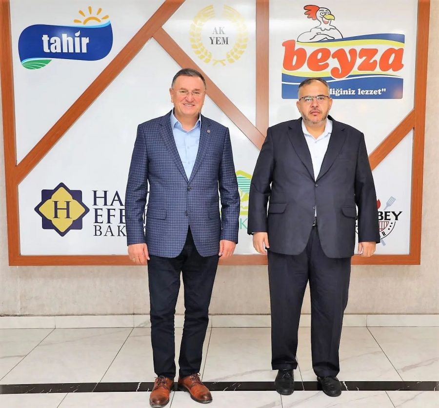 Hatay B&uuml;y&uuml;kşehir Belediye Başkanı L&uuml;tf&uuml; Savaş BEYZA Tesislerini Ziyaret Etti