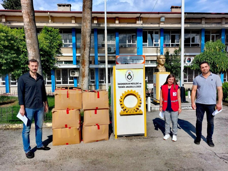 TÜRK KIZILAY İSKENDERUN ŞUBESİ YARDIM SEFERBERLİĞİNİ SÜRDÜRÜYOR