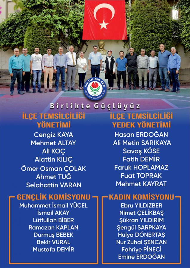 EĞİTİM BİR SEN İSKENDERUN ŞUBE&rsquo;DE VAKİT YENİLİK VAKTİ