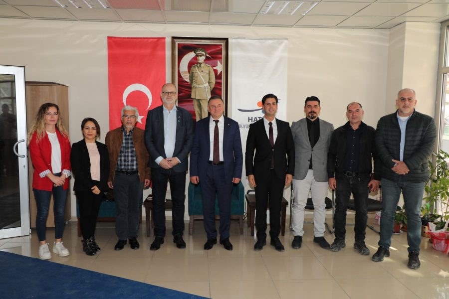 NORVE&Ccedil;Lİ SİEUGREEN PROJE YETKİLİLERİ BAŞKAN SAVAŞ&rsquo;I ZİYARET ETTİ