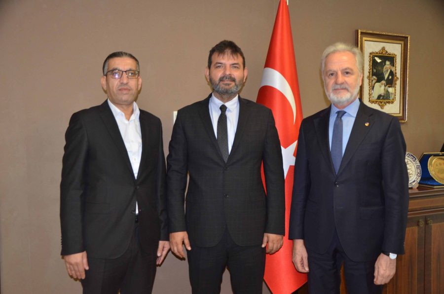 Kent Konseyi Başkanı &Ccedil;alışır&rsquo;dan İTSO Başkanı Yılmaz&rsquo;a Hayırlı Olsun Ziyareti