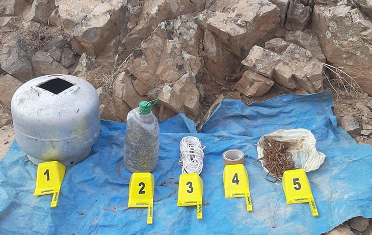 PKK/KCK terör örgütünün mühimmat depoları tek tek imha ediliyor