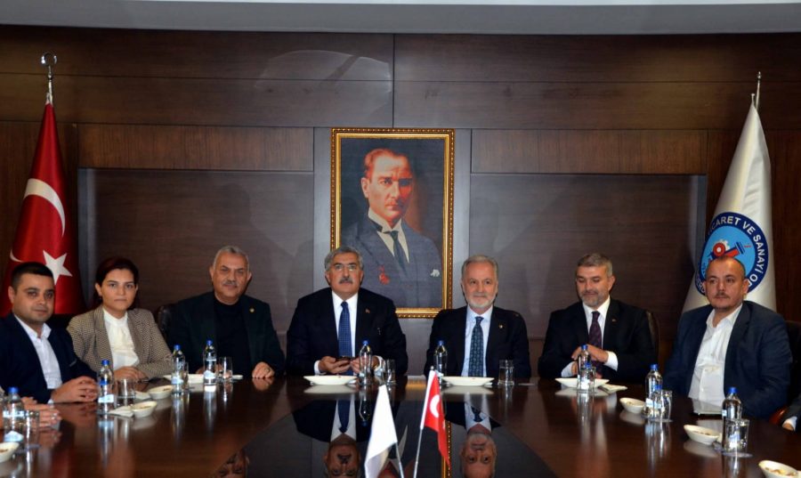 Ak Parti Hatay İl Yönetimi ve Milletvekillerinden İTSO’ya Ziyaret