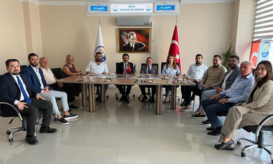 KAYMAKAM DEMİRYÜREK&#8217;TEN ARİAD’A İADE-İ ZİYARET