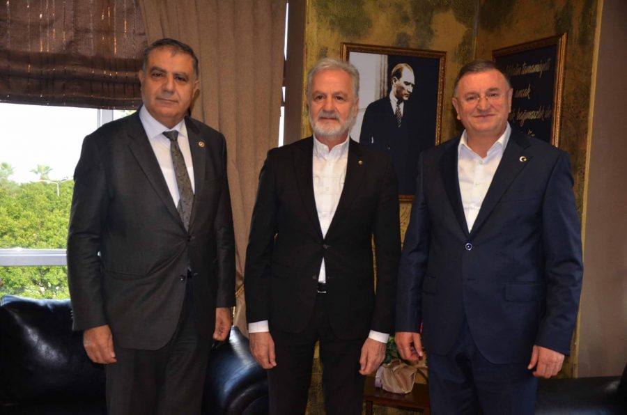 CHP Hatay Milletvekili Mehmet Güzelmansur ve HBB Başkanı Doç.Dr.Lütfü Savaş İTSO’ya Hayırlı Olsun Ziyaretinde Bulundular