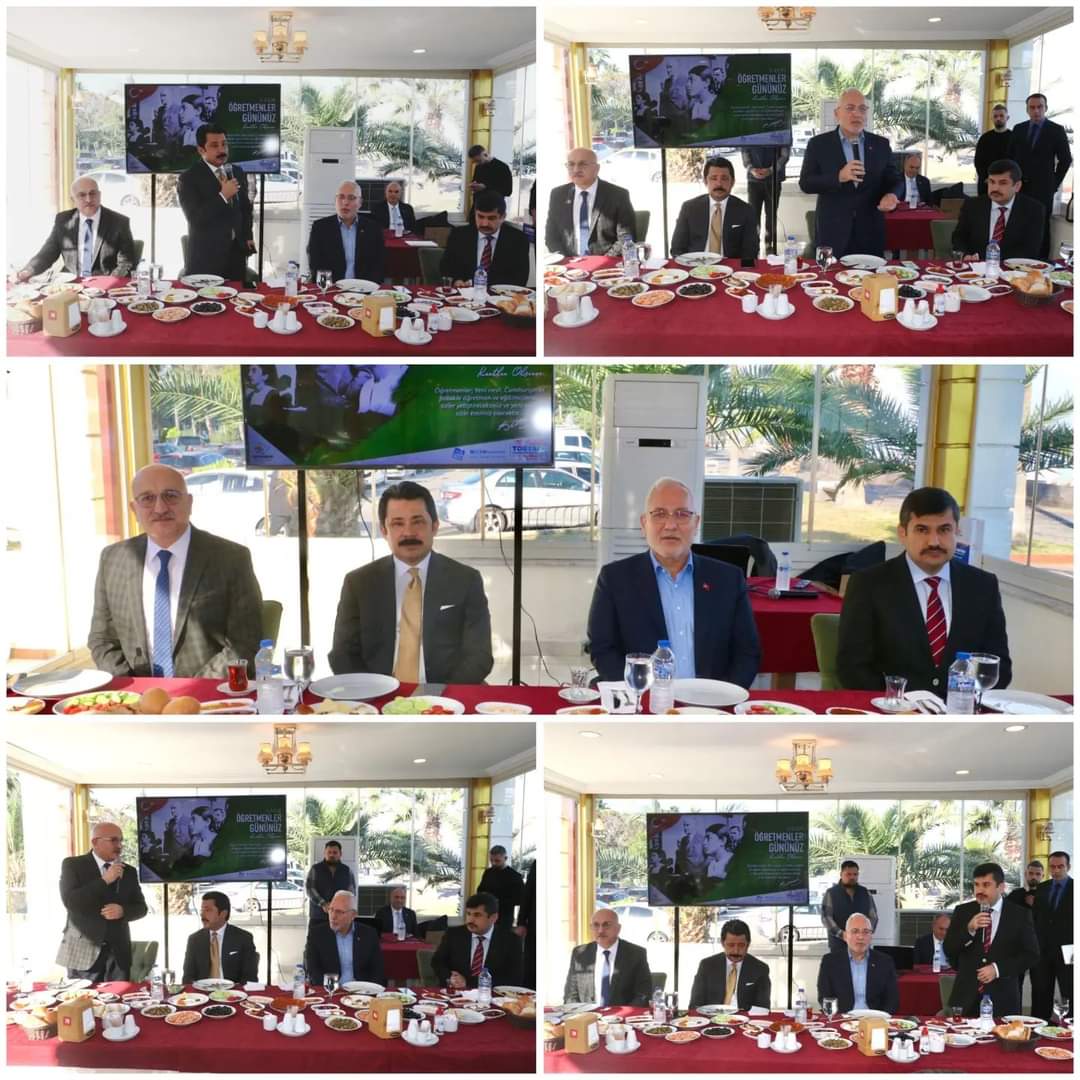 BAŞKAN TOSYALI &Ouml;ĞRETMENLERLE BİR ARAYA GELDİ