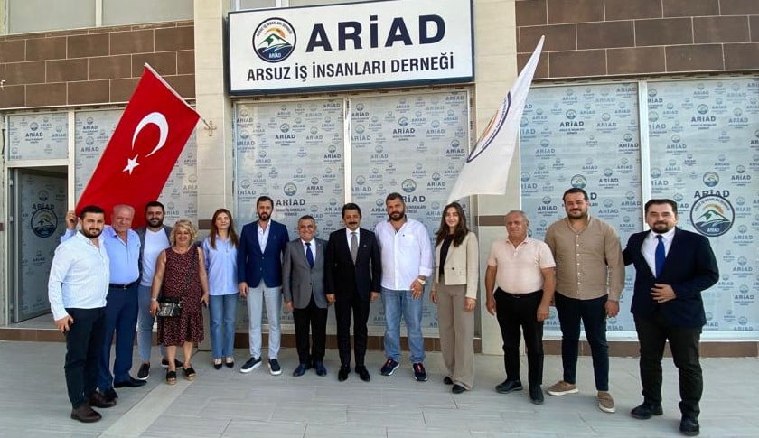 KAYMAKAM DEMİRYÜREK&#8217;TEN ARİAD’A İADE-İ ZİYARET