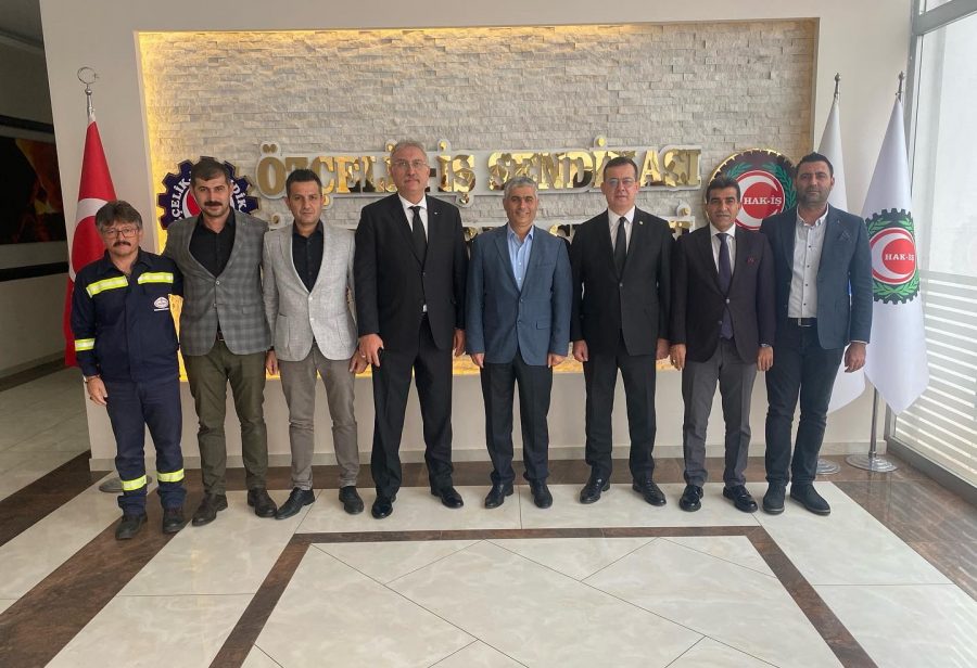 İSDEMİR GENEL MÜDÜRÜNDEN ÖZÇELİK İŞ SENDİKASINA ZİYARET…