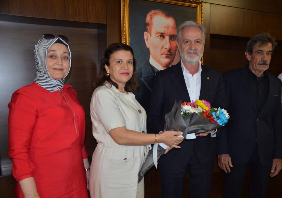 Türkmen Köyleri Kültür ve Dayanışma Derneğinden İTSO’ya Hayırlı Olsun Ziyareti