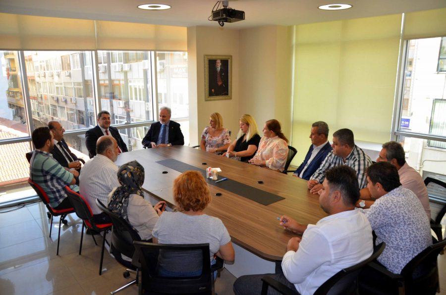 Arsuz Turizm ve K&uuml;lt&uuml;r Derneğinden İTSO&rsquo;ya Hayırlı Olsun Ziyareti