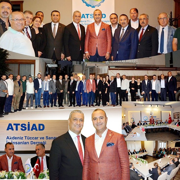 ATSİAD, BELEN BELEDİYE BAŞKANI İBRAHİM G&Uuml;L’&Uuml; KONUK ETTİ