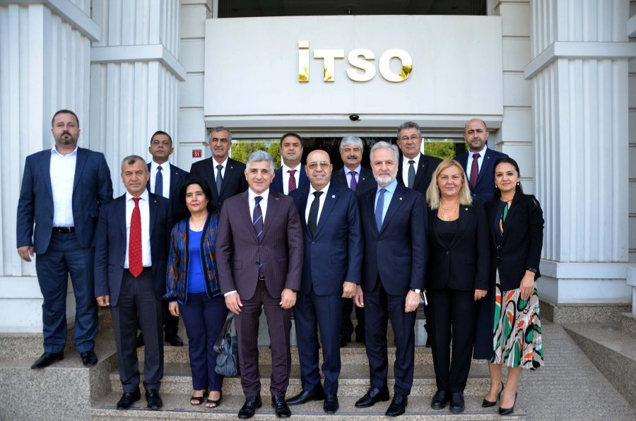 SGK İL M&uuml;d&uuml;r&uuml; Hamit Bal&rsquo;dan İTSO&rsquo;ya Hayırlı Olsun Ziyareti