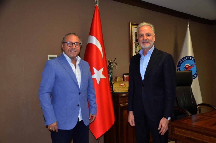 TMO Hatay Başmüdürü Suat Ünlü’den İTSO’ya Hayırlı Olsun Ziyareti