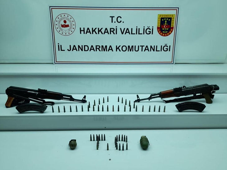 PKK/KCK terör örgütünün mühimmat depoları tek tek imha ediliyor