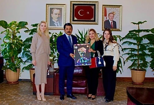 Pamuk Okul Öncesi Eğitim Kurumlarından Kaymakam Demiryürek’e Ziyaret