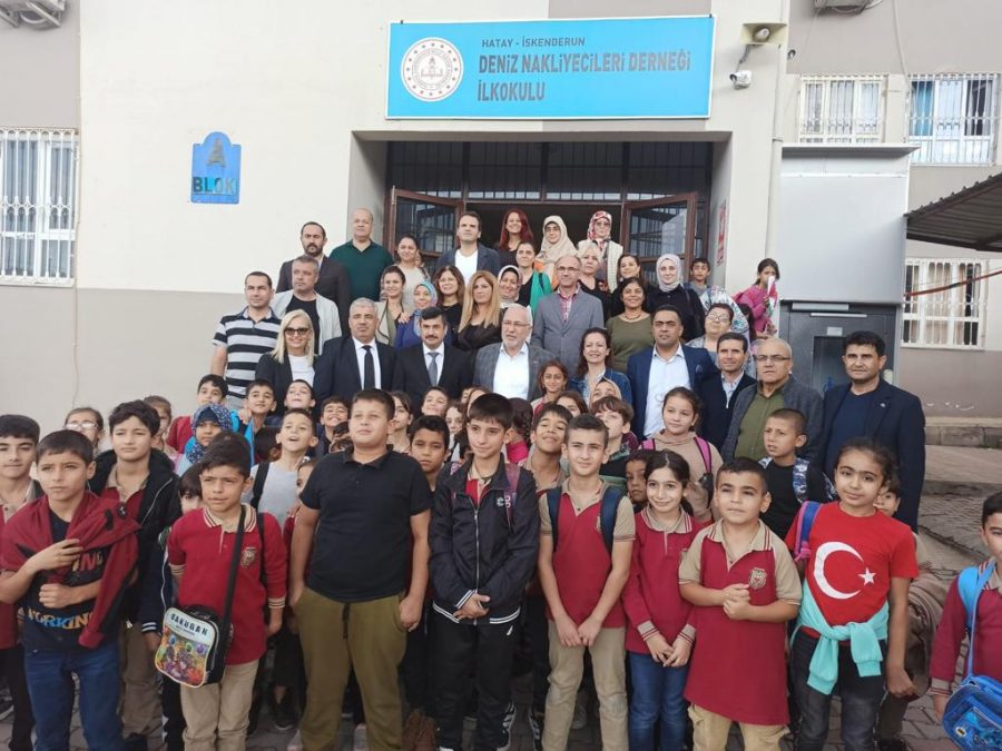 &#304;SKENDERUN DEN&#304;Z NAKL&#304;YEC&#304;LER&#304; DERNE&#286;&#304; &#304;LKOKULU, BA&#350;KAN TOSYALI VE &#304;L&Ccedil;E M&#304;LL&#304; E&#286;&#304;T&#304;M M&Uuml;D&Uuml;R&Uuml; AL&#304; HAYTAZ&amp;#8217;I A&#286;IRLADI