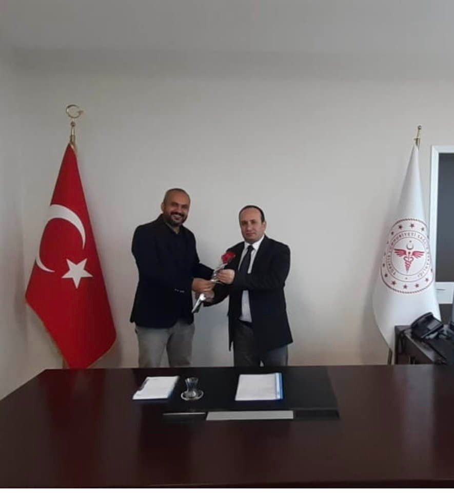 Sağlık-Sen İskenderun Temsilcisi Ferdi Kızıltaş ve Y&ouml;netiminden Diş Hekimleri G&uuml;n&uuml;nde Anlamlı Ziyaret