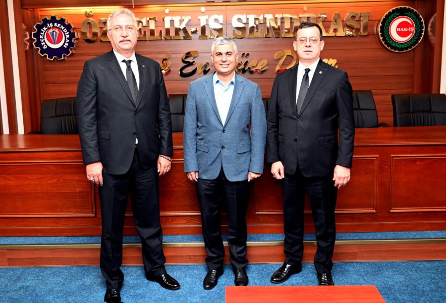 İSDEMİR GENEL MÜDÜRÜNDEN ÖZÇELİK İŞ SENDİKASINA ZİYARET…