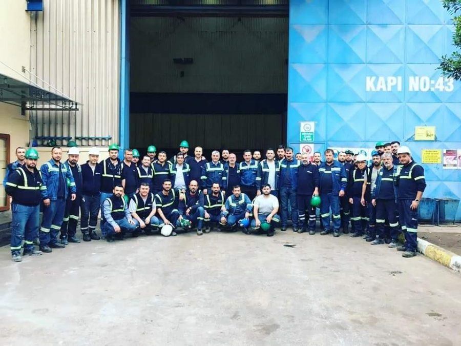 &Ouml;Z&Ccedil;ELİK İŞ SENDİKASI EMEK&Ccedil;İLERLE BERABER