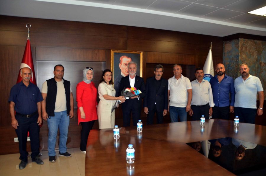 Türkmen Köyleri Kültür ve Dayanışma Derneğinden İTSO’ya Hayırlı Olsun Ziyareti