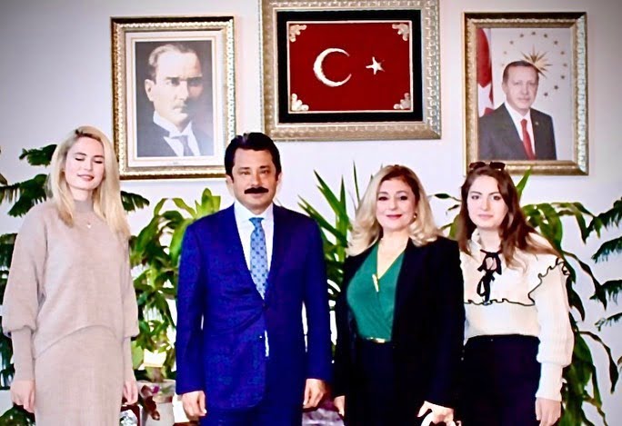 Pamuk Okul Öncesi Eğitim Kurumlarından Kaymakam Demiryürek’e Ziyaret