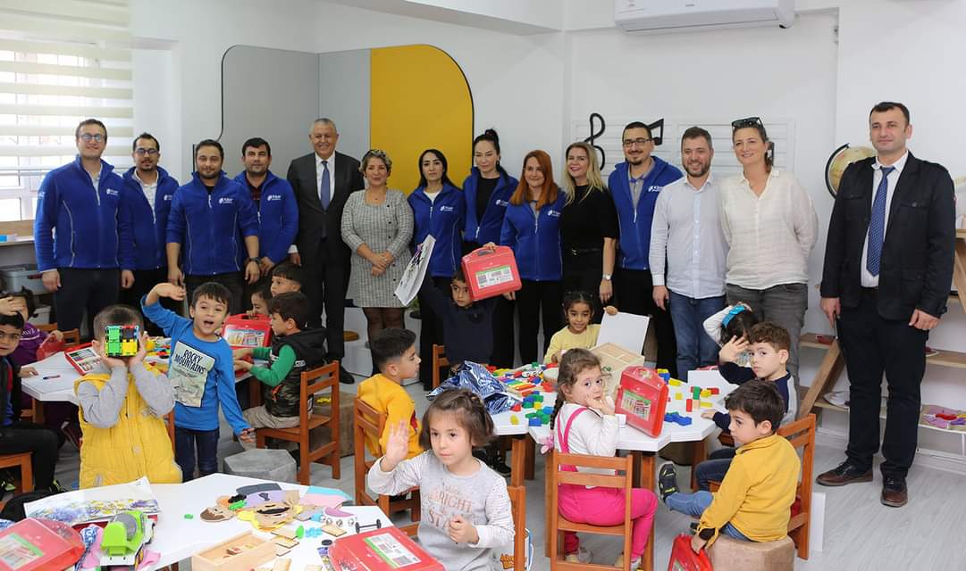 KİBAR GÖNÜLLÜLERİ’NDEN KILIÇ ALİ PAŞA İLKOKULU’NA TAM DONANIMLI ANA SINIFI