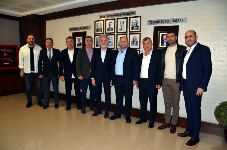 İskenderun İş D&uuml;nyasından İTSO ‘ya Hayırlı Olsun Ziyaretleri Devam Ediyor