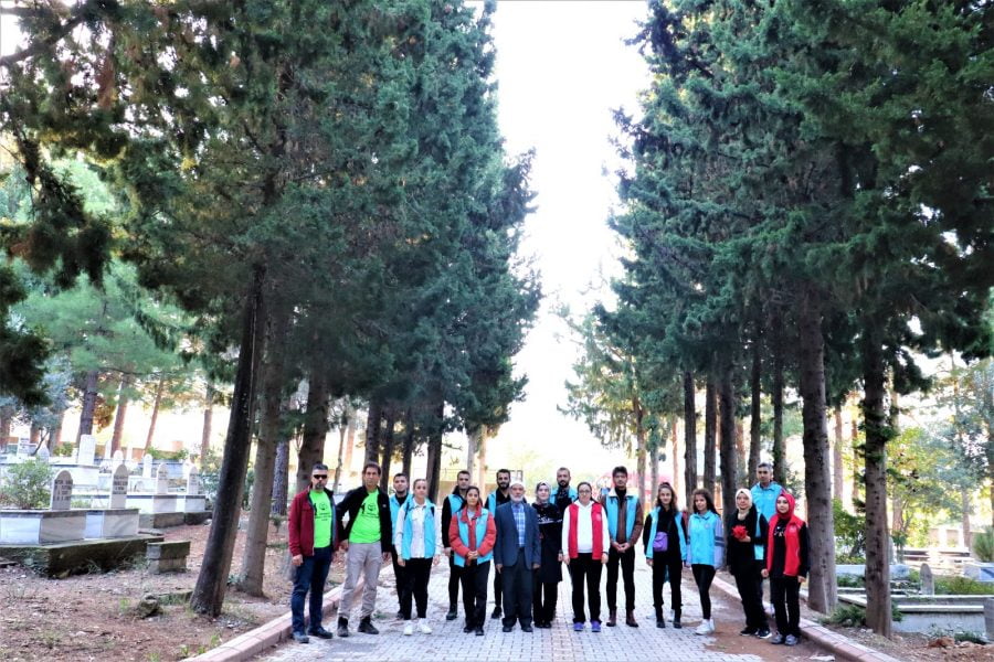 İskenderun Gençlik Merkezi 24 Kasım Öğretmenler Gününe Özel Ömer Bilgin Anısına Doğa Yürüyüşü Gerçekleştirdi